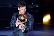 Messi at the FIFA Ballon d'Or Gala 2012